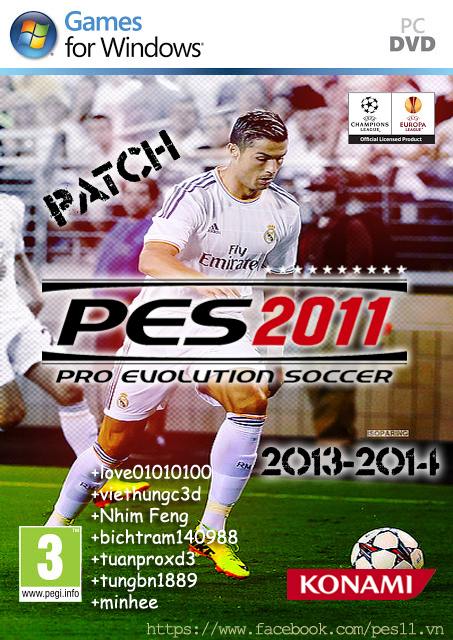 PES 2011 Season 2013-2014 Patch: AIO Final + Big Update + fix