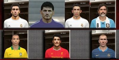 PES 2014 Face Pack