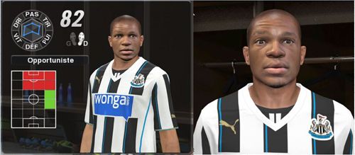 PES 2014 Loic Remy Face