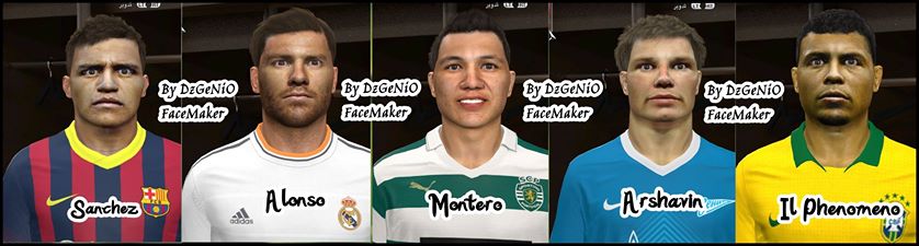 PES2014 Facepack N°6