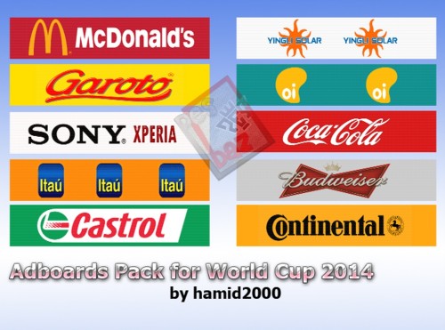 Adboards for World Cup 2014
