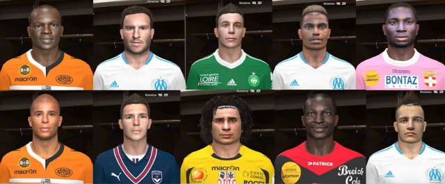 PES 2014 Faces Pack French L1 N°2