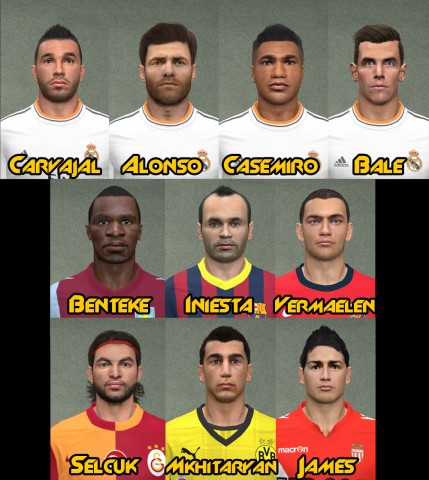 PES 2014 Facepack vol.6