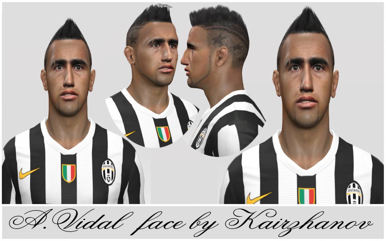 Arturo Vidal Face