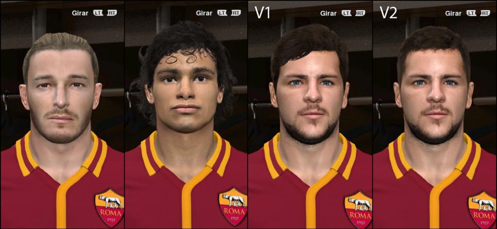 AS Roma Facepack v3