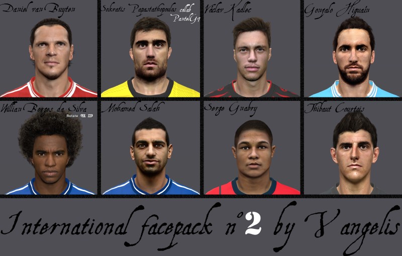 PES 2014 International Facepack N2