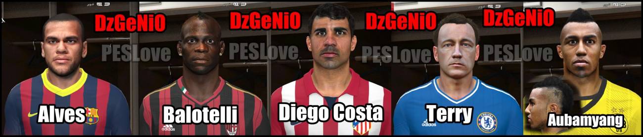 PES 2014 Facepack N°11