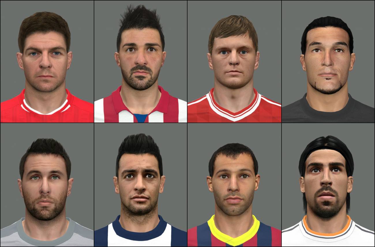 PES 2014 Facepack International vol.6