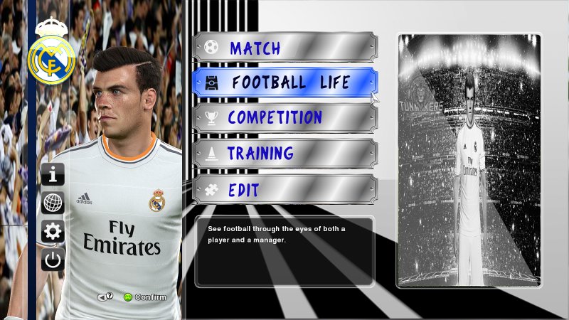 PES 2014 Real Madrid Graphic Mod