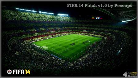 FIFA 14 PATCH V1.0 AIO BY PESCUPS + ONLINE + GRAPHICS V2.0 + BONUS(MANAGER FACE PACK)