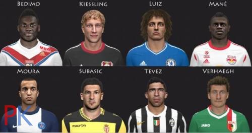 Face Pack For PES 2014