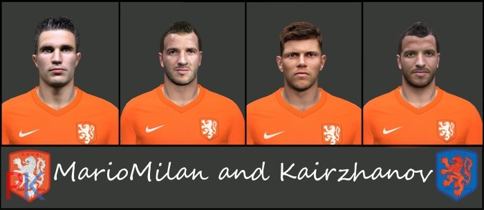 PES 2014 Netherland Facepack