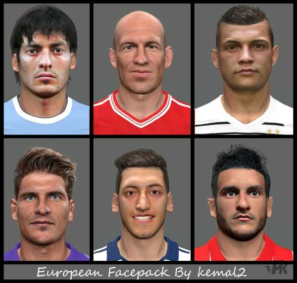 Pro Evolution Soccer 2014 European Facepack