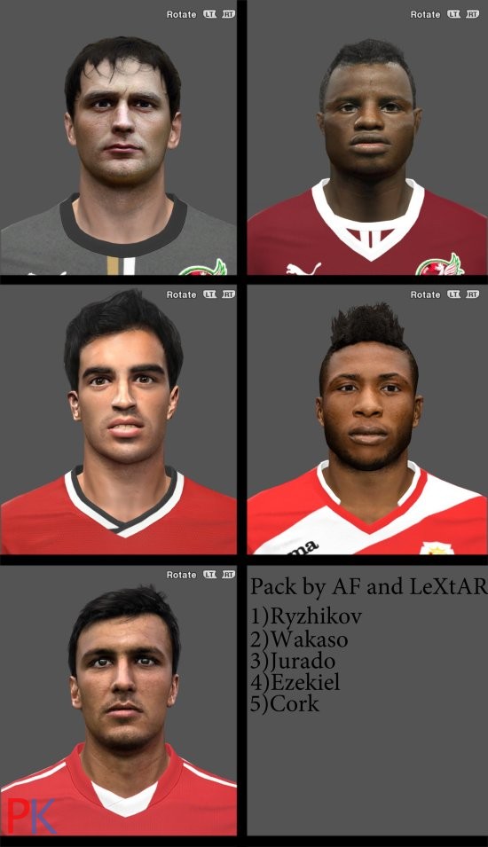 PES 2014 Face Pack [24.05]