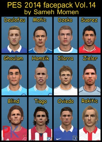 PES 2014 facepack vol.14