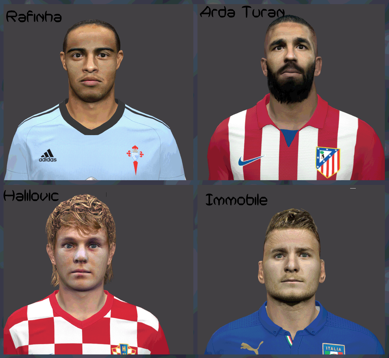 Pro Evolution Soccer 2014 Facepack International vol. 4