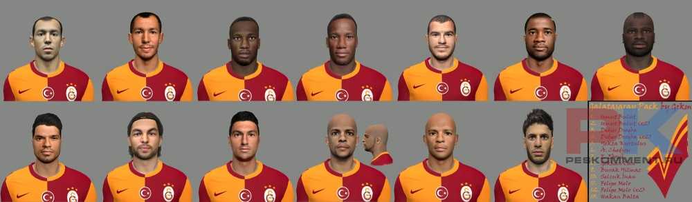 Pro Evolution Soccer 2014 Galatasaray Facepack