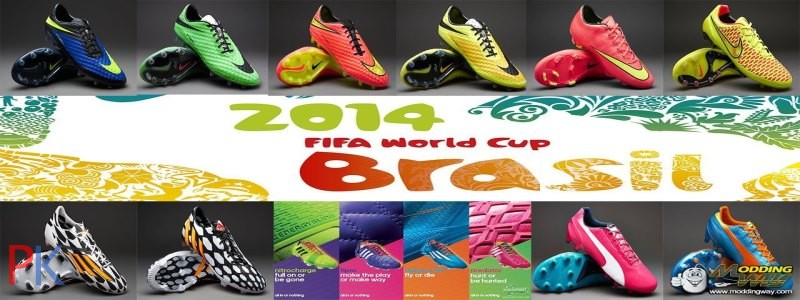 Boots Of The World Cup Brazil 2014 + FNL FIFA MOD 2.0