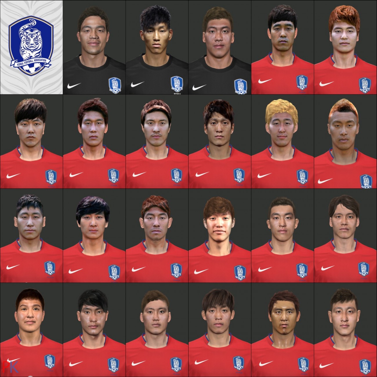 PES2014 Korea Football National Team