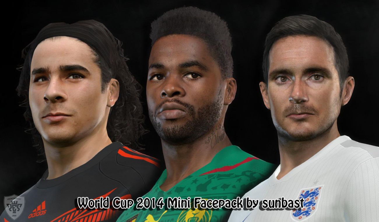 PES 2014 World Cup 2014 Mini Facepack