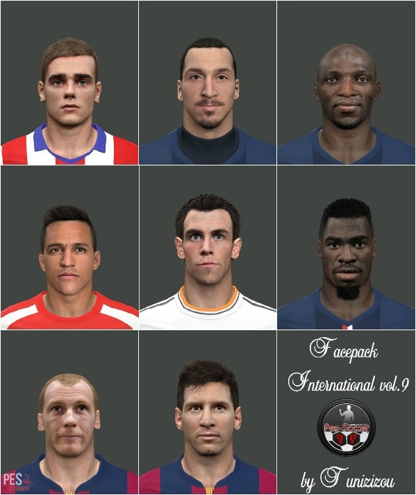 PES 2014 Facepack International vol. 9
