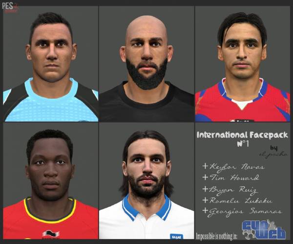 PES 2014 International Facepack N°1