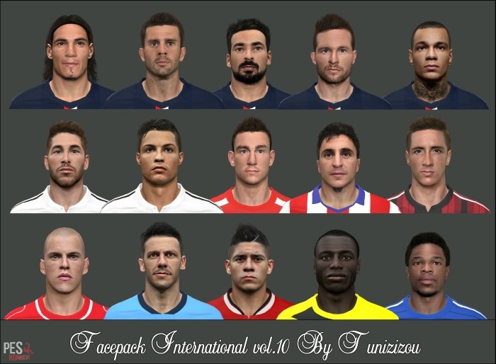 PES 2014 Facepack International vol.10