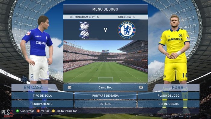 PES 2015 Patch Tuga Vicio v0.6.1 + Update + FIX