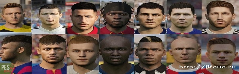 FIFA 15 WorldWideTeam Facepack