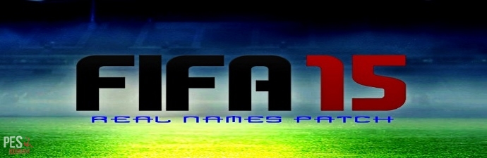FIFA 15 REAL NAMES PATCH.