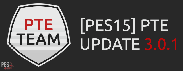 PES 2015 PTE Update 3.0.1