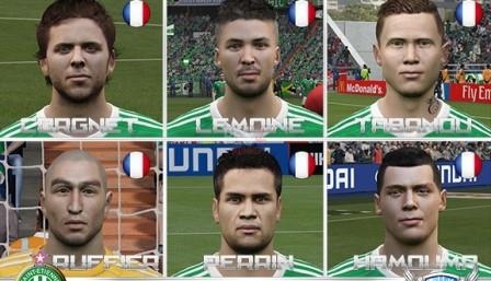AS Saint Etienne Facepack vol.1