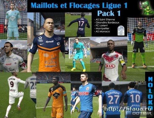 FIFA 2015 Ligue I Kits Update Pack