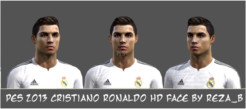 Cristiano Ronaldo HD Face for PES 2013
