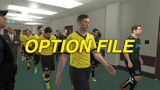 PES 2016 Option File in PS4