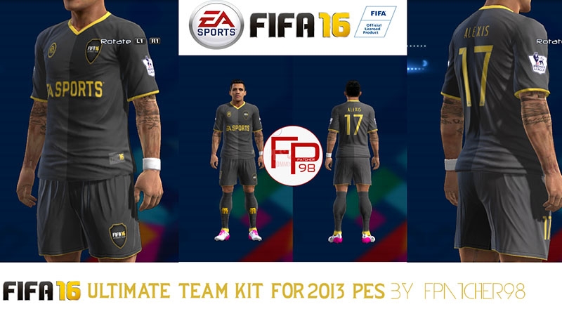 Форма FIFA UT 16 в PES 2013