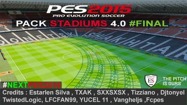 PES 2015 Pack Stadiums V4.0