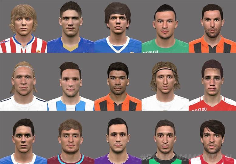 PES 2016 Croatian facepack