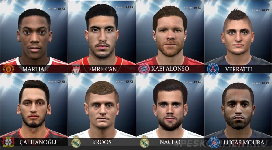 PES 2016 Facepack vol.4