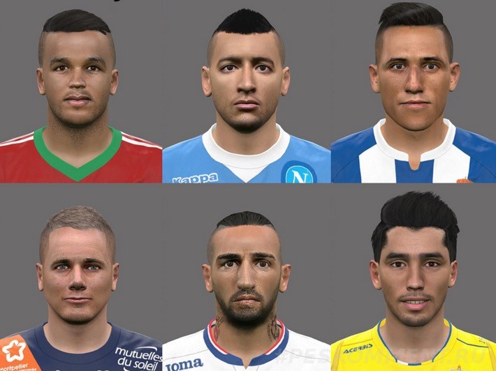 Pack 2 by pogoss PES 2016