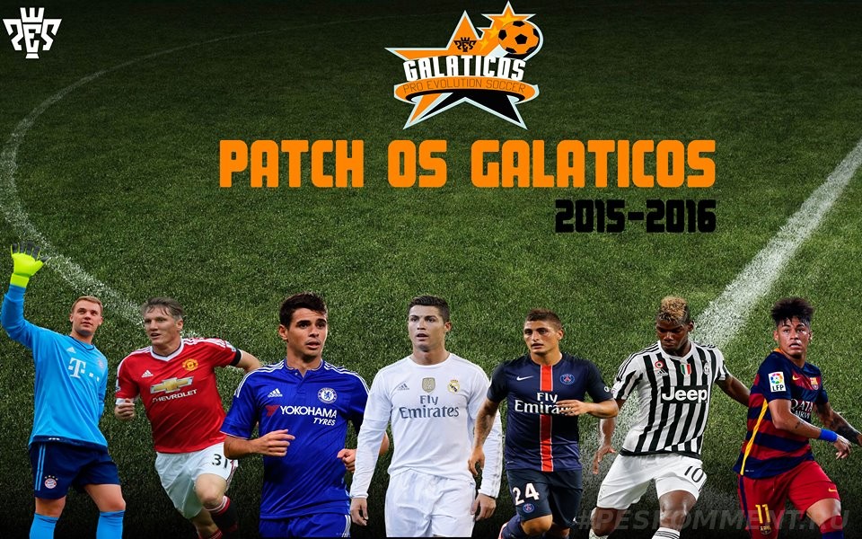 PES 2009 Patch Os Galáticos 2015-2016