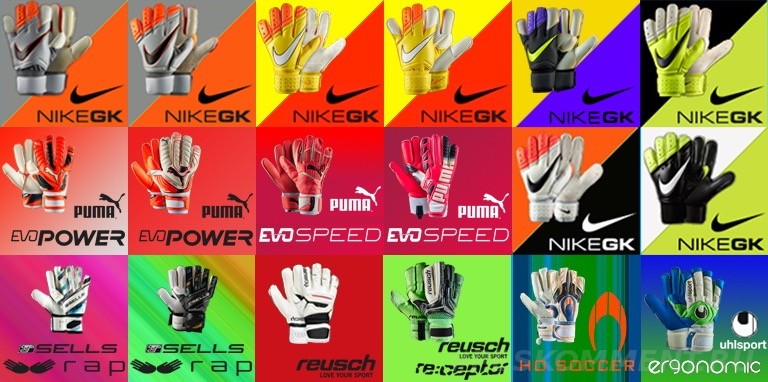 Goalkeeper Gloves Pack PES 2016