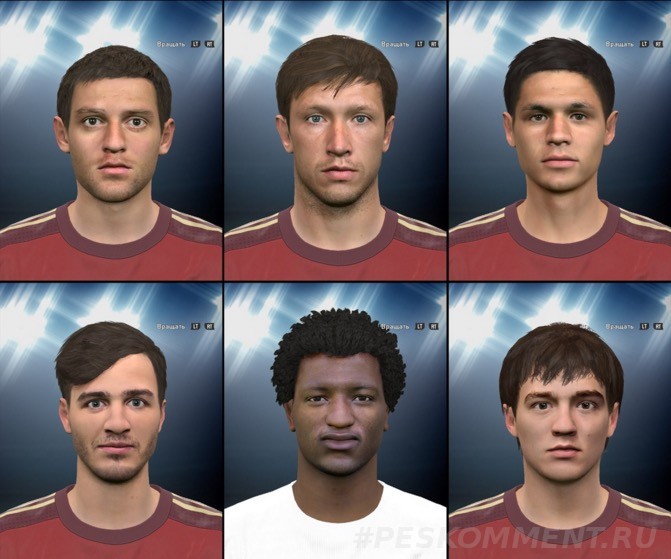 RPL facepack vol.3 PES 2016