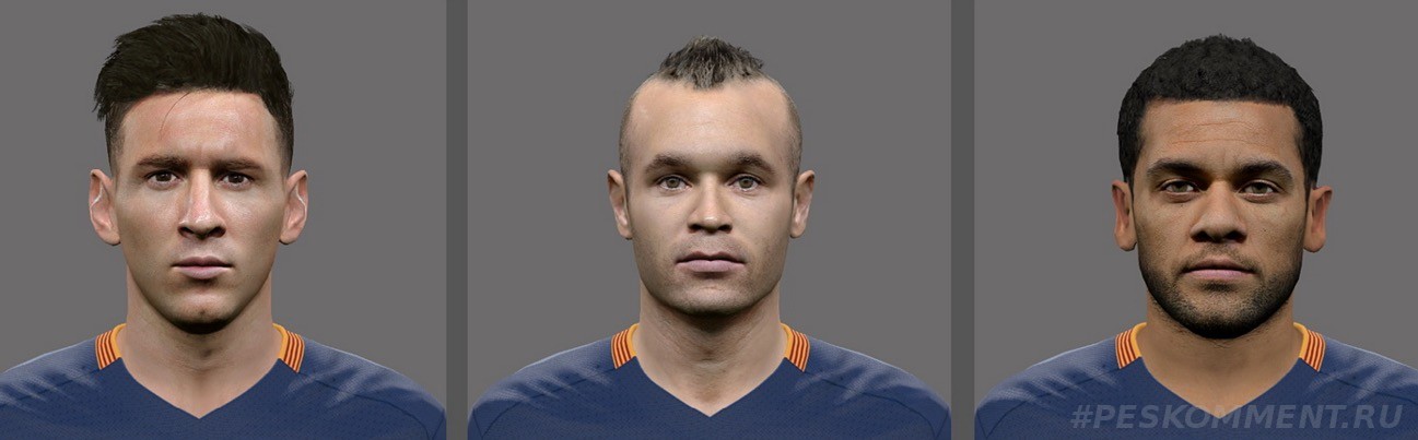 PES 2016 Barcelona Mini Facepack