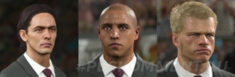 Лица Легенд из DLC 2.0 в PES 2016