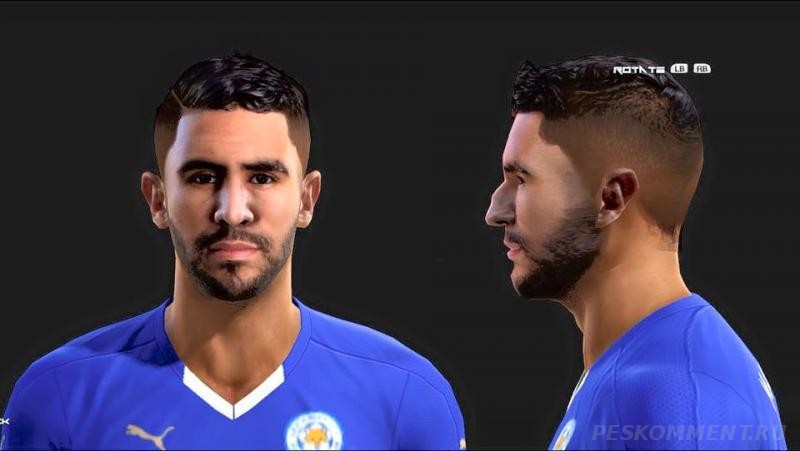 Лицо Рияда Мареза для PES 2013