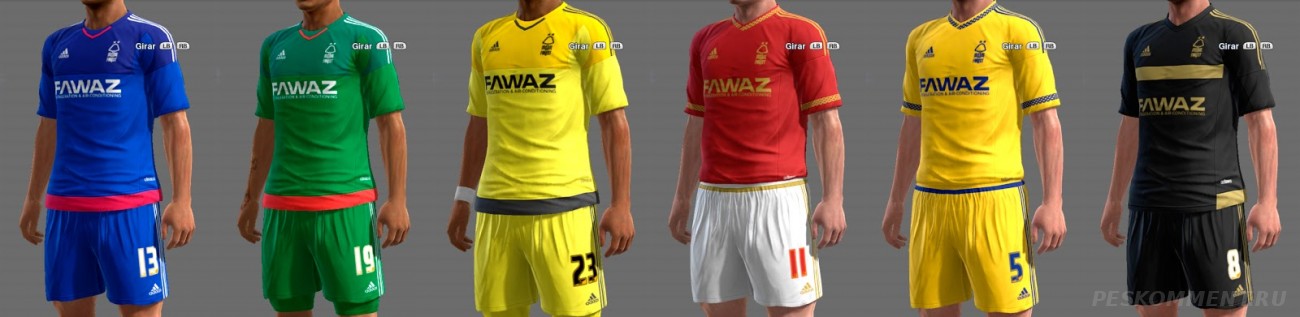 Форма Nottingham Forest GDB 2015-16