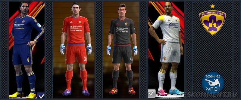 NK Maribor kits season 15-16
