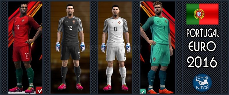 Portugal national football team kit EURO 2016