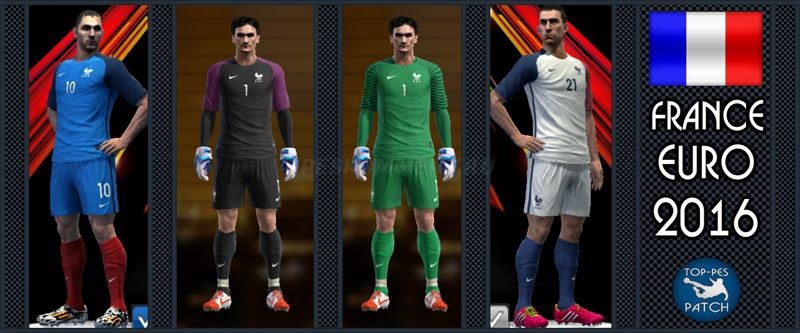 France national football team kit EURO 2016